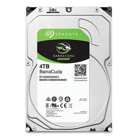 Seagate BarraCuda Internal Hard Drive, 4 TB, SATA III ST4000DMA04